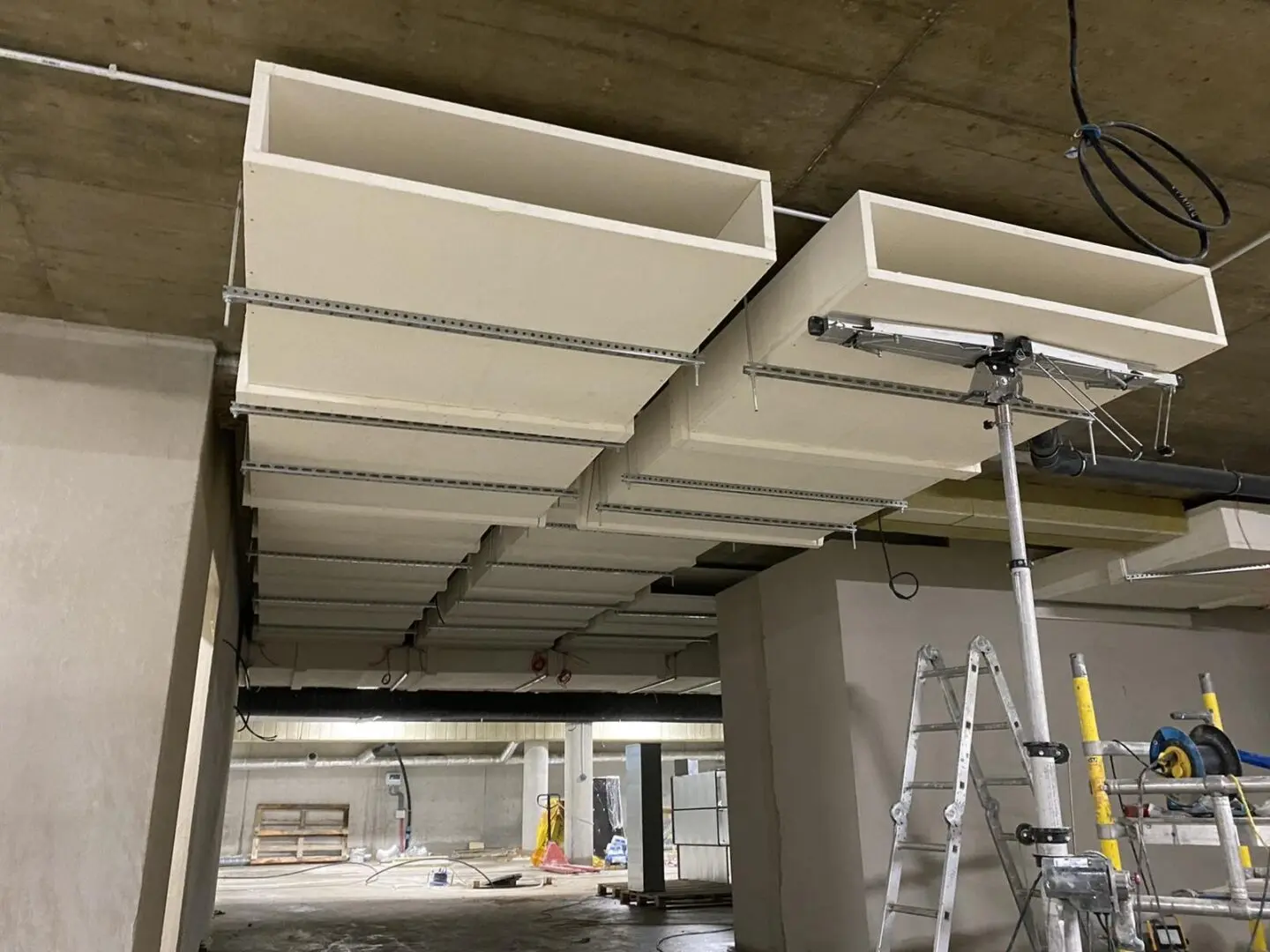 Réalisation de joints coupe-feu professionnels