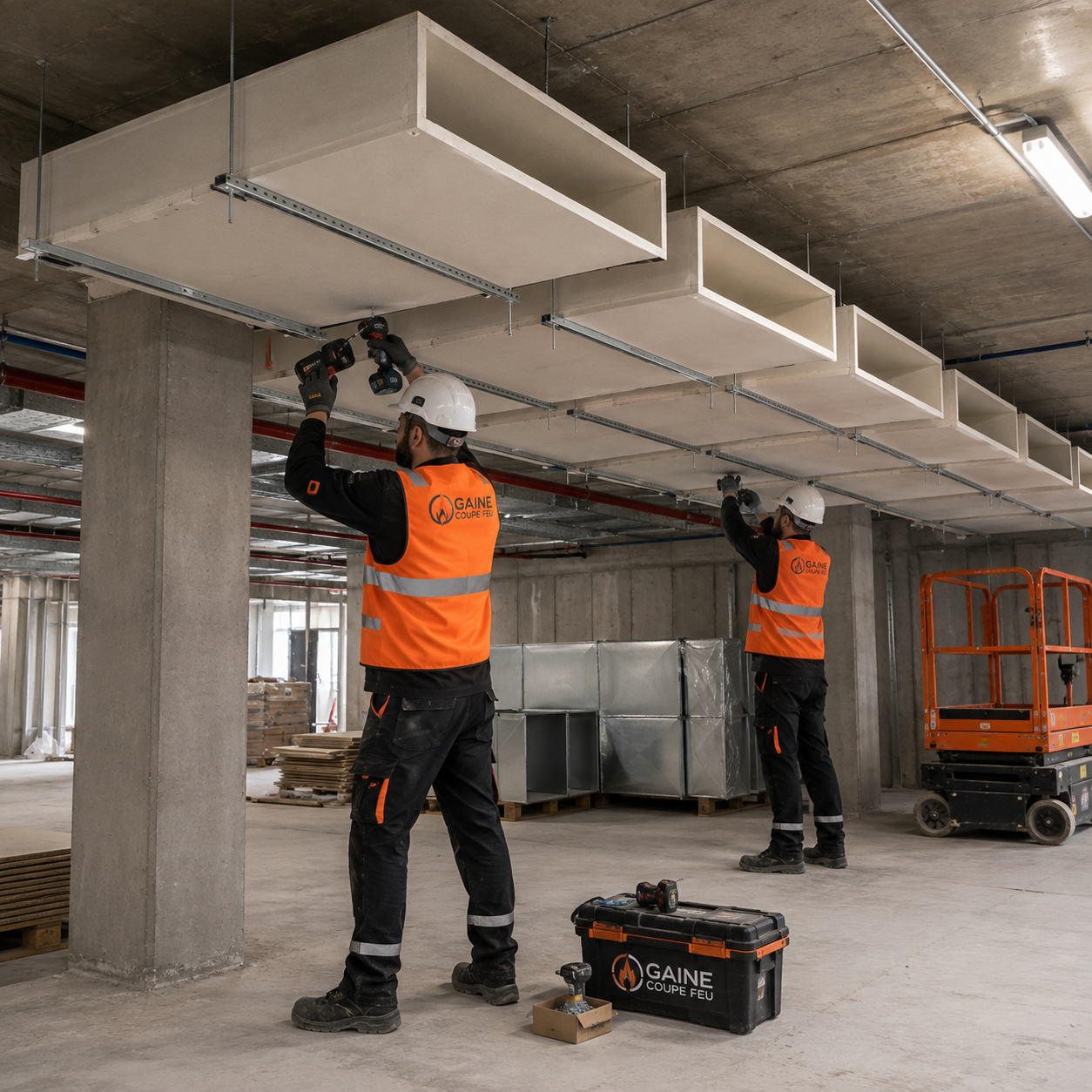 Gaine Coupe Feu - Expert en protection incendie passive certifiée