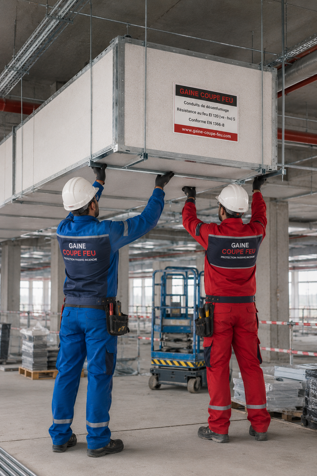 Gaine Coupe Feu - Expert en protection incendie passive certifiée
